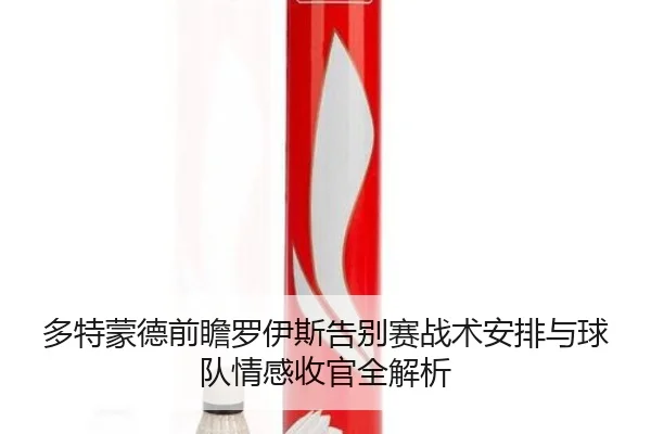 多特蒙德前瞻罗伊斯告别赛战术安排与球队情感收官全解析